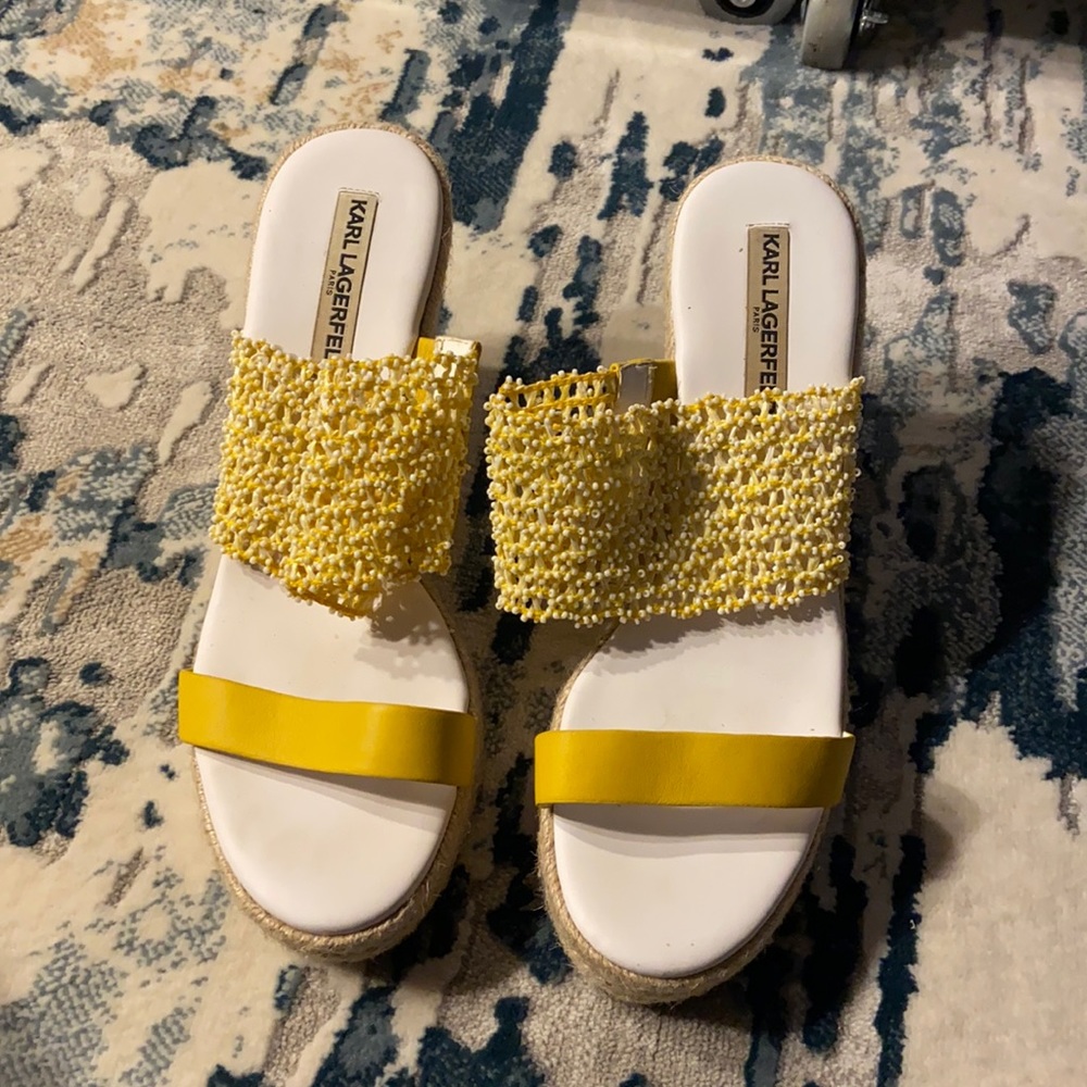 New Karl Lagerfeld wedges